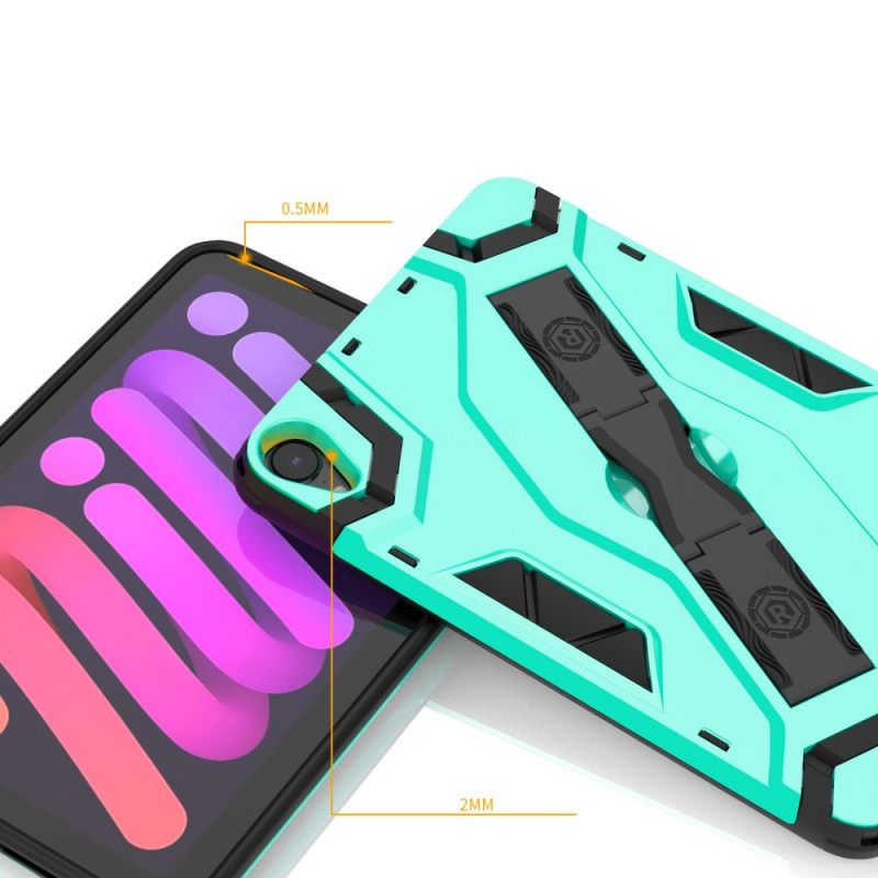 Kuori iPad Mini 6 (2021) Suojakuori Super Protection Tukihihnalla