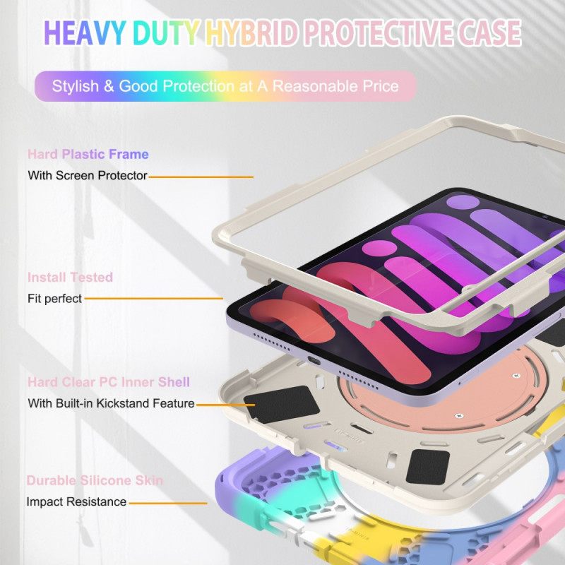 Kuori iPad Mini 6 (2021) Ultra Resistant Ring-support Color