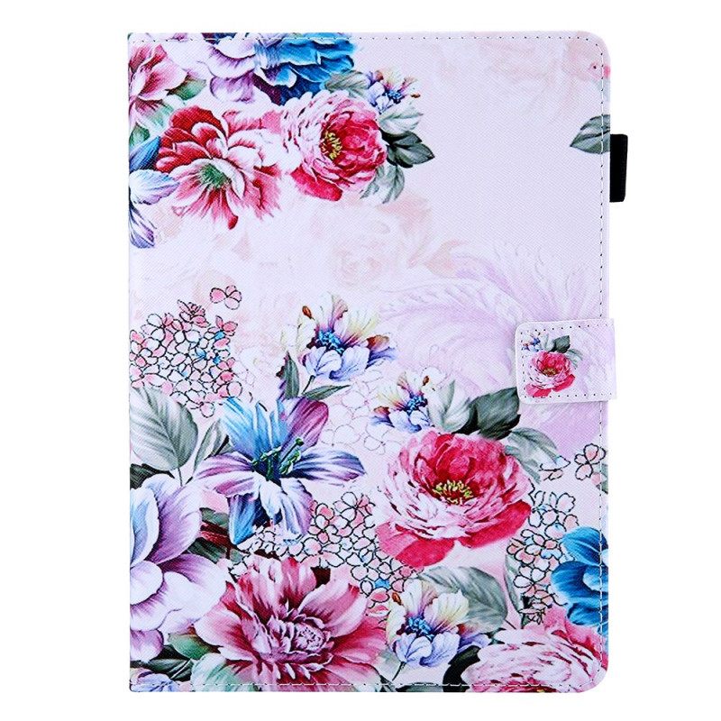 Nahkakotelo iPad Mini 6 (2021) Design Flowers