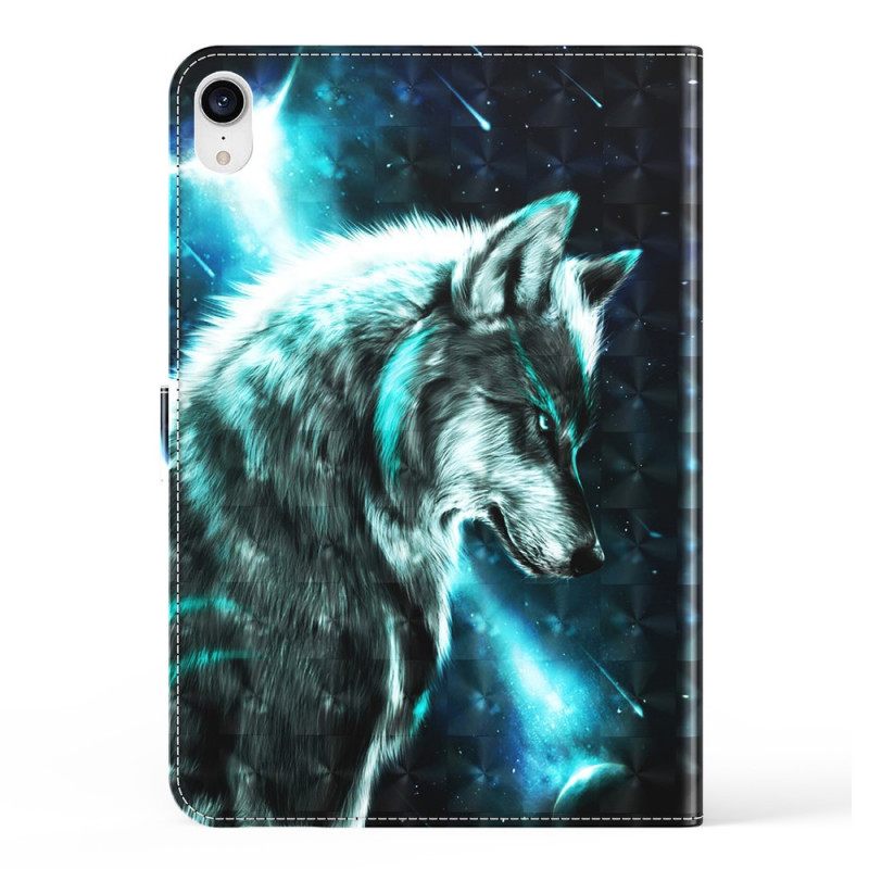 Nahkakotelo iPad Mini 6 (2021) Light Spot Wild Wolf