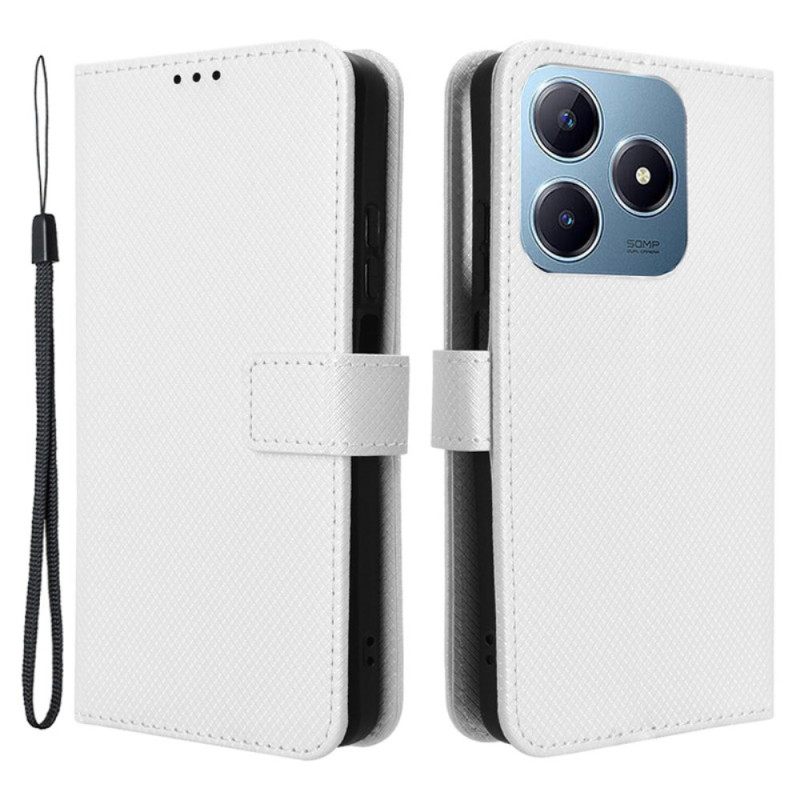 Kotelot Realme Note 60x Hihnapilkut Suojakuori