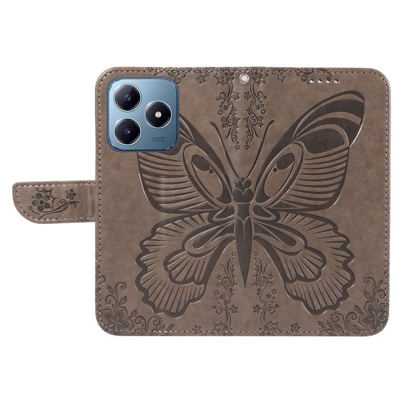 Kotelot Realme Note 60x Puhelinkuoret Graafinen Perhonen