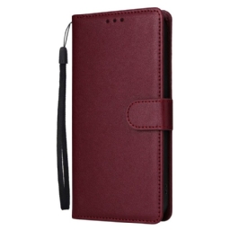 Kuoret Realme Note 60x Yksivärinen Tekonahka