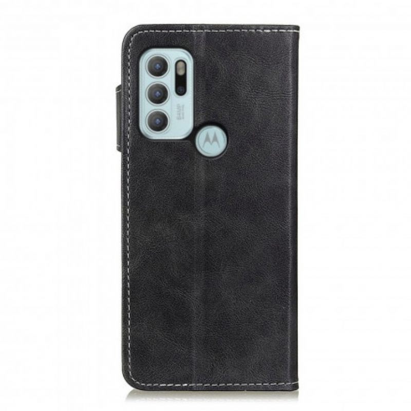Kotelot Moto G60S Artistic Nappi Ja Saumat
