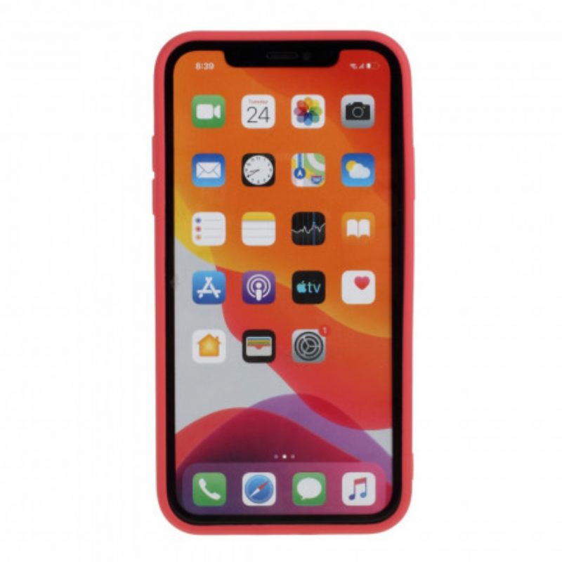 Case iPhone 11 Silicone Mat Pure Color