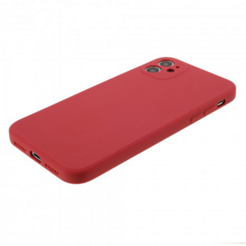Case iPhone 11 Silicone Mat Pure Color