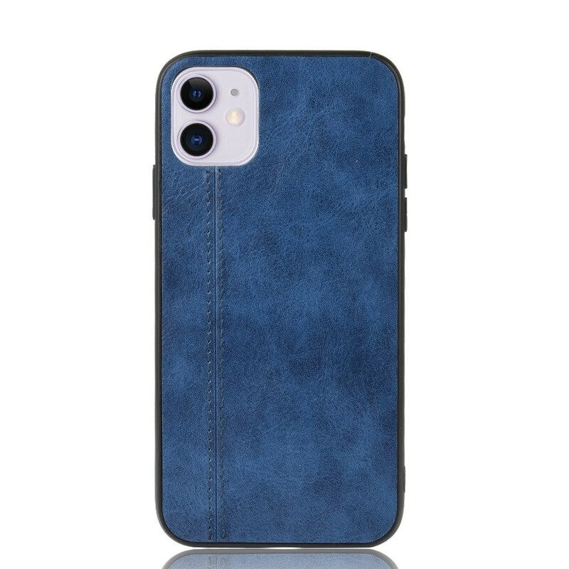 Case iPhone 11 Tyylinen Nahkaompelu