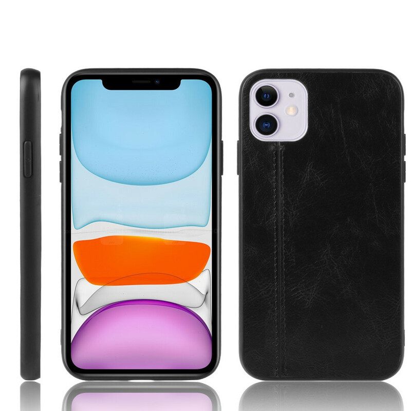 Case iPhone 11 Tyylinen Nahkaompelu