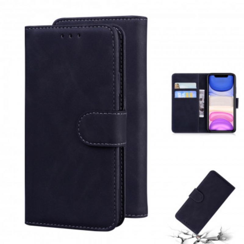 Kotelot iPhone 11 Faux Leather Uudet Värit