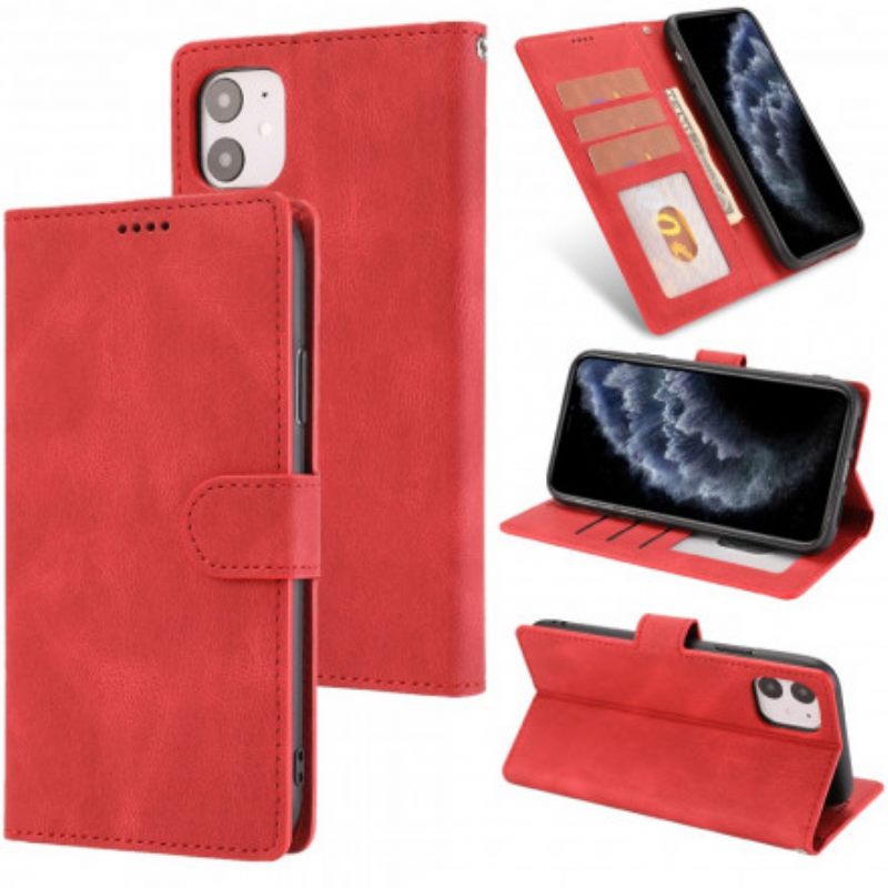 Kotelot iPhone 11 Klassinen Retro Nahkatyyli