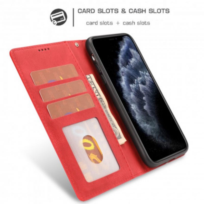 Kotelot iPhone 11 Klassinen Retro Nahkatyyli
