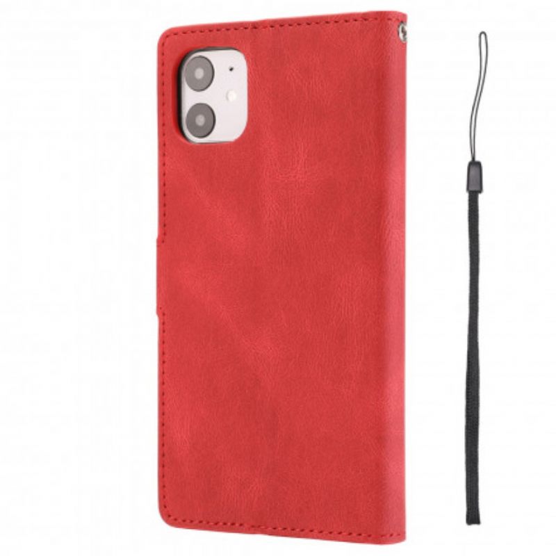 Kotelot iPhone 11 Klassinen Retro Nahkatyyli