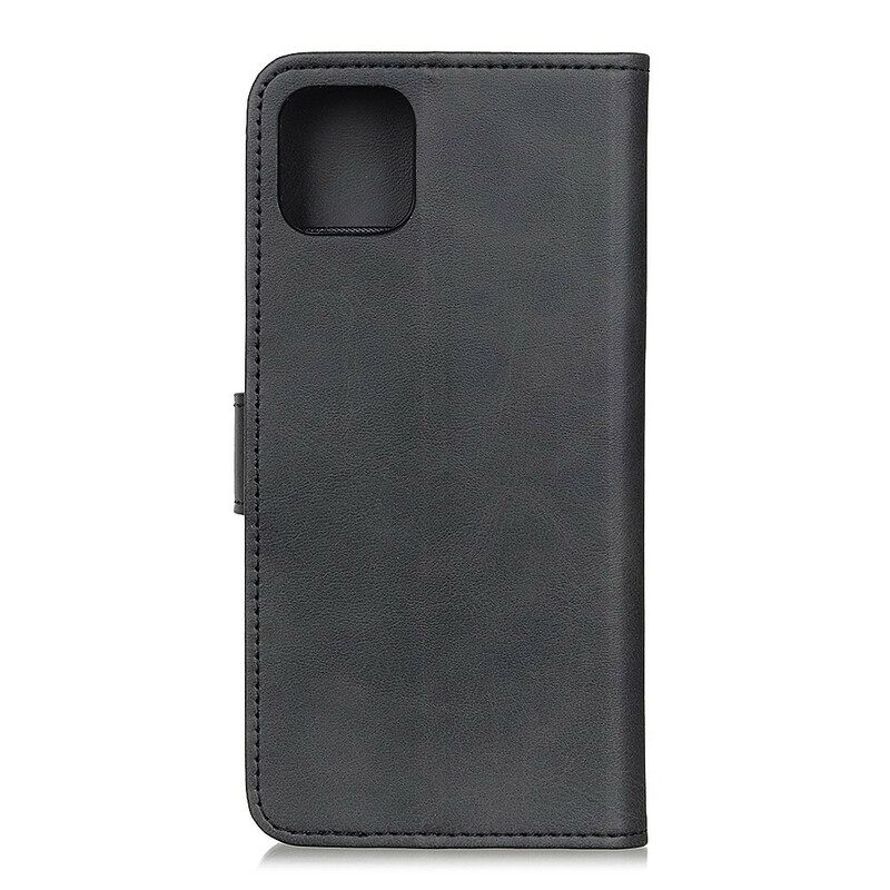 Kotelot iPhone 11 Retro Mattanahkaefekti