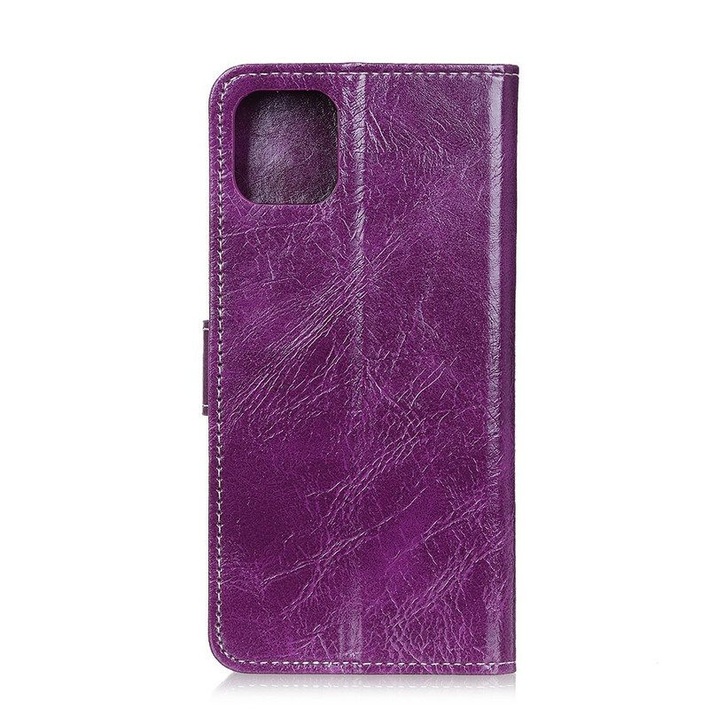 Kotelot iPhone 11 Retro-nahkatehosteompeleet