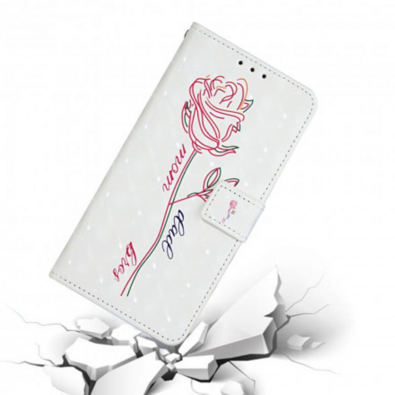 Kotelot iPhone 11 Suojaketju Kuori Flower Säädettävä Hihna