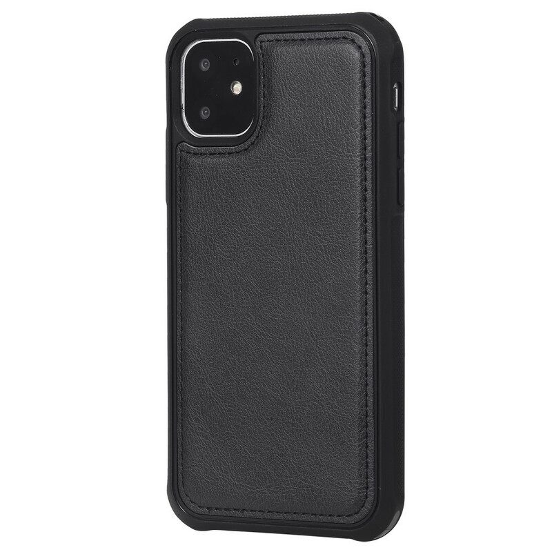Kuori Flip Case iPhone 11 Lompakkokuori Irrotettava Lompakko