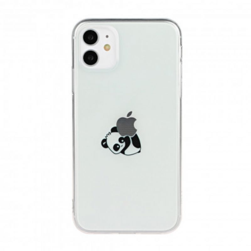 Kuori iPhone 11 Panda Games Logo
