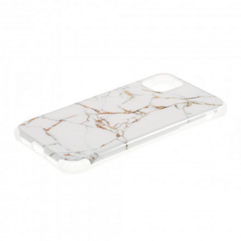 Kuori iPhone 11 Silicone Flexible Marble