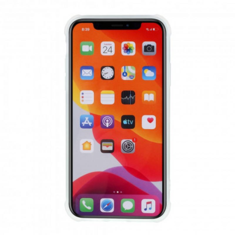 Kuori iPhone 11 Silicone Flexible Marble