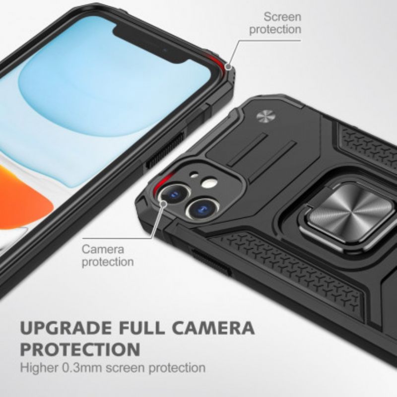 Kuori iPhone 11 Style Armor Ring-kiinnike