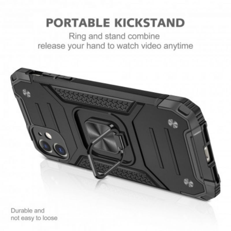 Kuori iPhone 11 Style Armor Ring-kiinnike