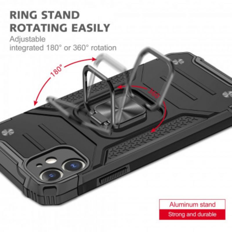 Kuori iPhone 11 Style Armor Ring-kiinnike