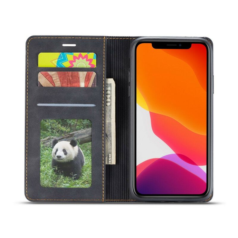 Puhelinkuoret iPhone 11 Kotelot Flip Nahkaefekti Forwenw