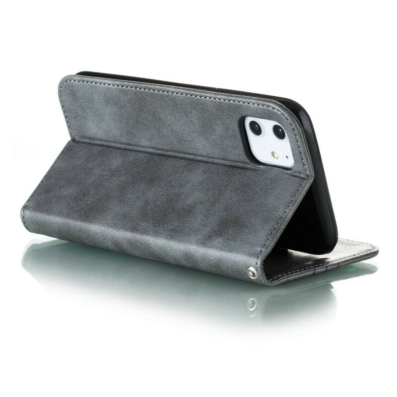 Puhelinkuoret iPhone 11 Kotelot Flip Wave Nahkatyyli