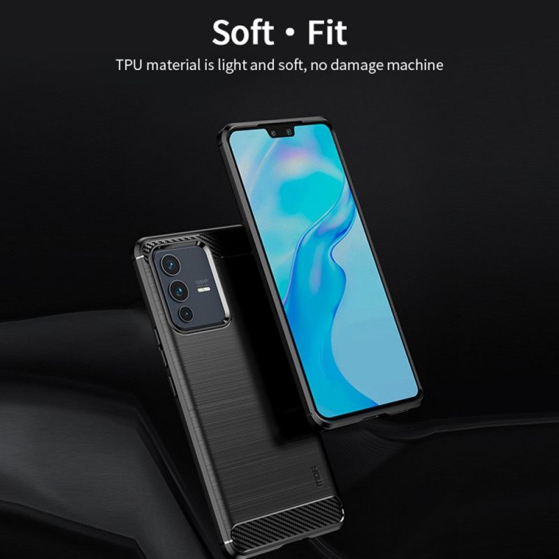 Kuori Vivo V23 5G Harjattu Hiilikuitu