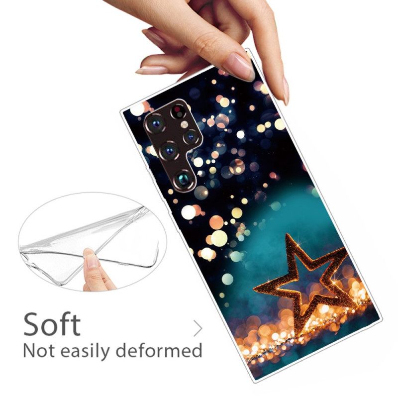 Case Samsung Galaxy S22 Ultra 5G Flexible Star