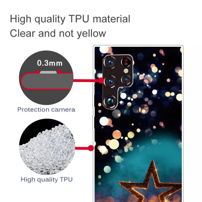 Case Samsung Galaxy S22 Ultra 5G Flexible Star