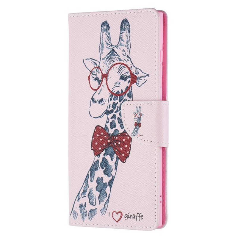 Kotelot Samsung Galaxy S22 Ultra 5G Brainy Giraffe
