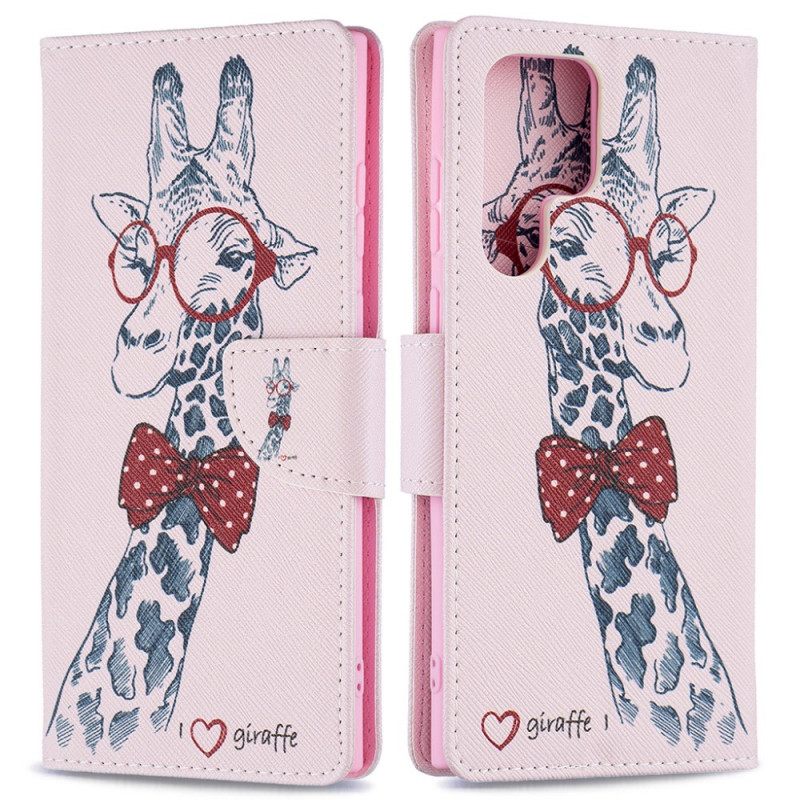 Kotelot Samsung Galaxy S22 Ultra 5G Brainy Giraffe
