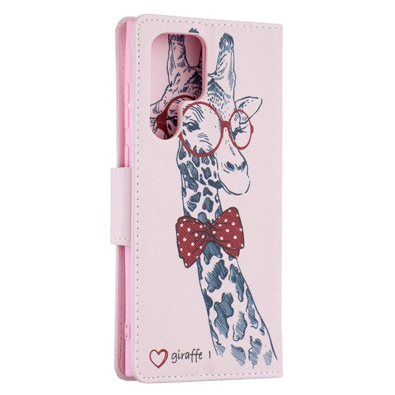 Kotelot Samsung Galaxy S22 Ultra 5G Brainy Giraffe