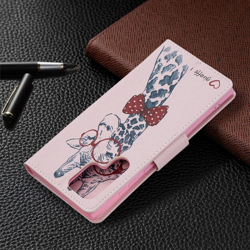 Kotelot Samsung Galaxy S22 Ultra 5G Brainy Giraffe