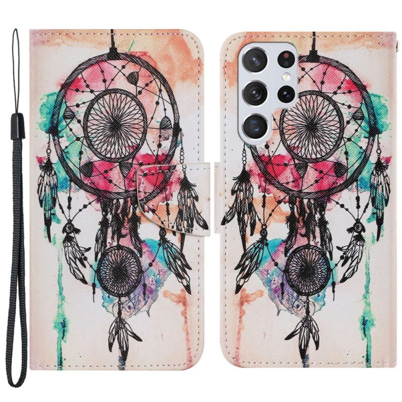 Kotelot Samsung Galaxy S22 Ultra 5G Dream Catcher Vesiväri