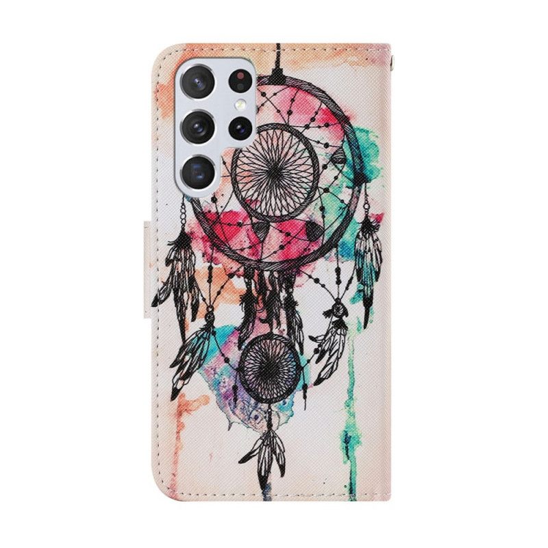 Kotelot Samsung Galaxy S22 Ultra 5G Dream Catcher Vesiväri