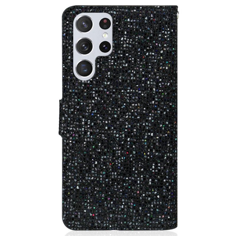 Kotelot Samsung Galaxy S22 Ultra 5G Glitter S Design