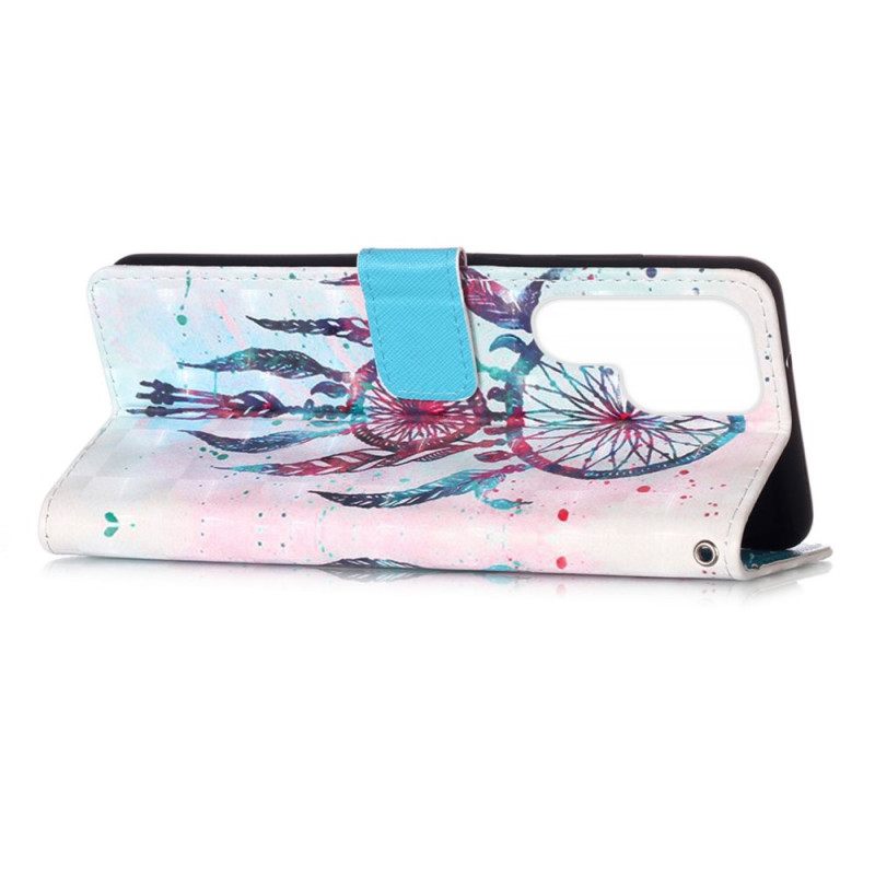 Kotelot Samsung Galaxy S22 Ultra 5G Watercolour Dreamcatcher