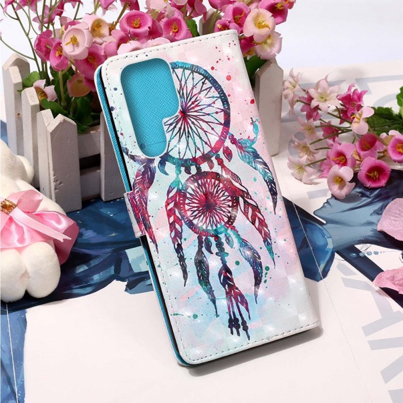 Kotelot Samsung Galaxy S22 Ultra 5G Watercolour Dreamcatcher
