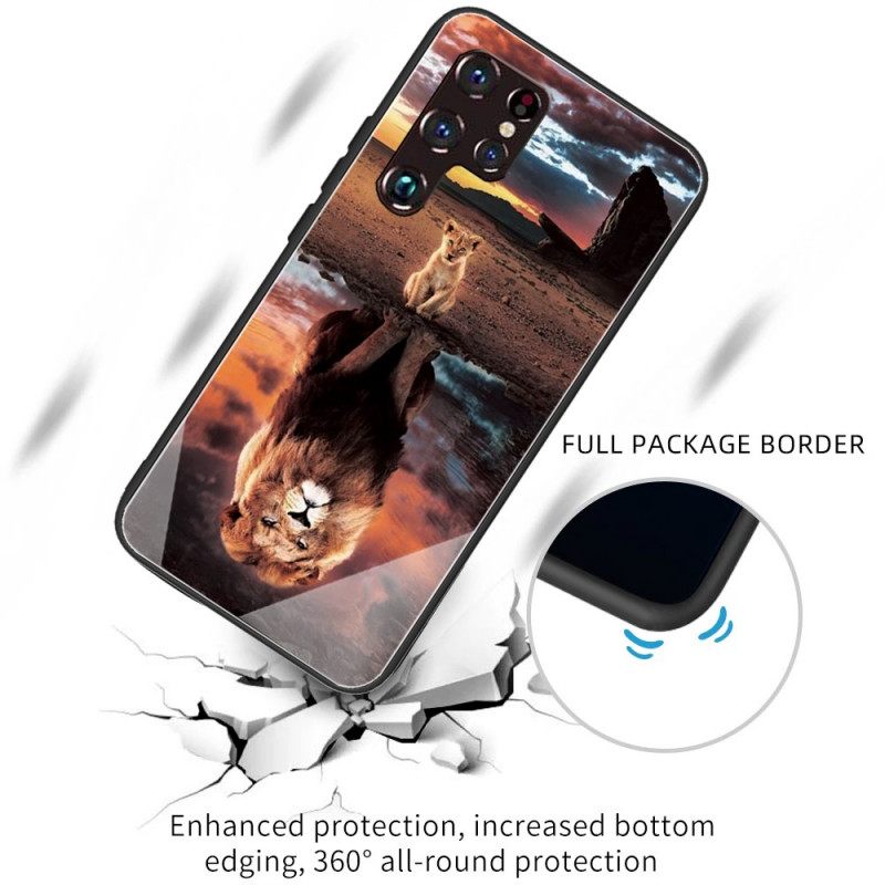 Kuori Samsung Galaxy S22 Ultra 5G Cub Dream Karkaistu Lasi