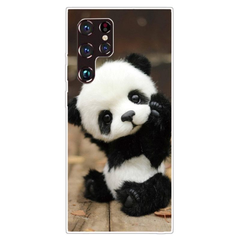 Kuori Samsung Galaxy S22 Ultra 5G Flexible Panda