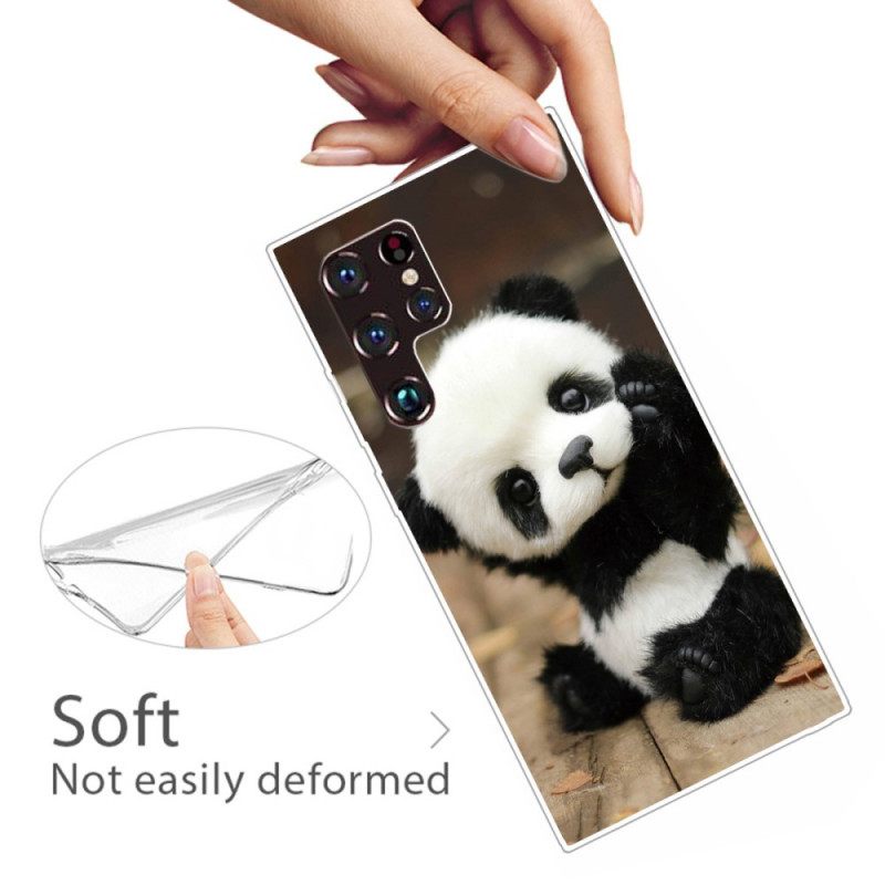 Kuori Samsung Galaxy S22 Ultra 5G Flexible Panda