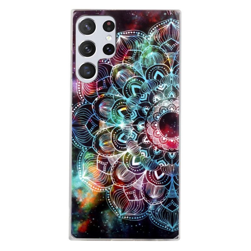 Kuori Samsung Galaxy S22 Ultra 5G Fluorescent Floral Sarja