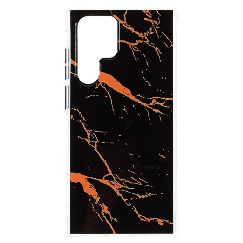Kuori Samsung Galaxy S22 Ultra 5G Marbled Hybrid