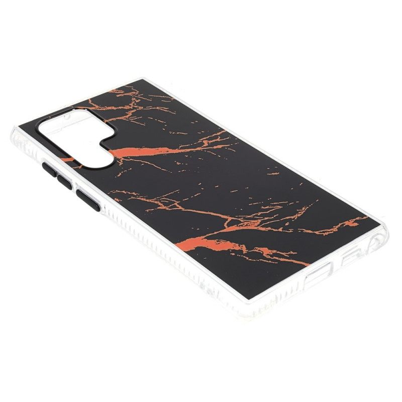 Kuori Samsung Galaxy S22 Ultra 5G Marbled Hybrid
