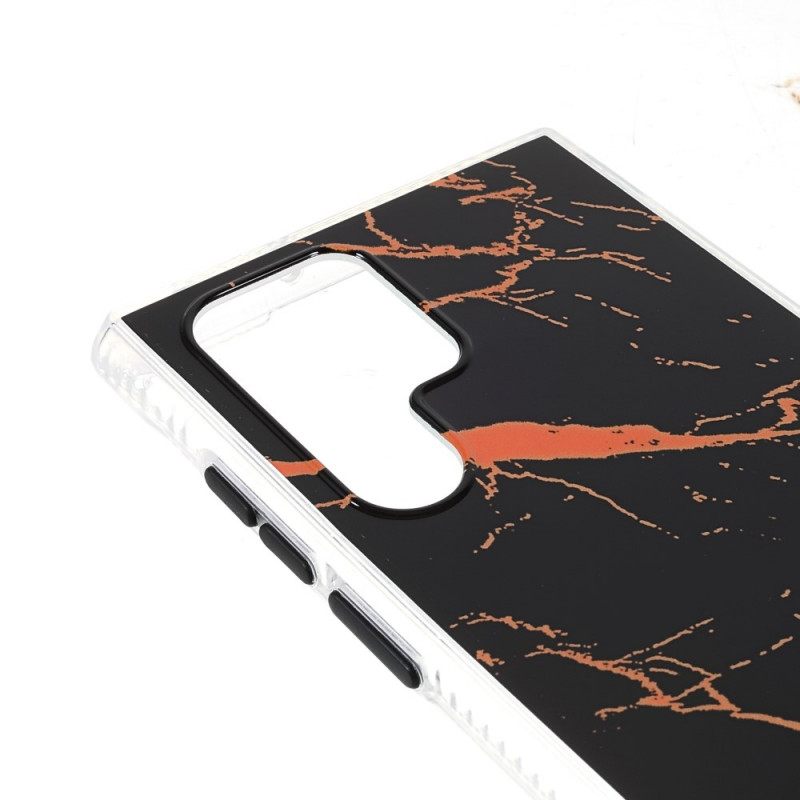 Kuori Samsung Galaxy S22 Ultra 5G Marbled Hybrid