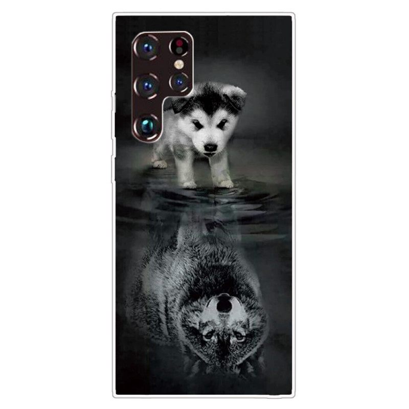 Kuori Samsung Galaxy S22 Ultra 5G Puppy Dream