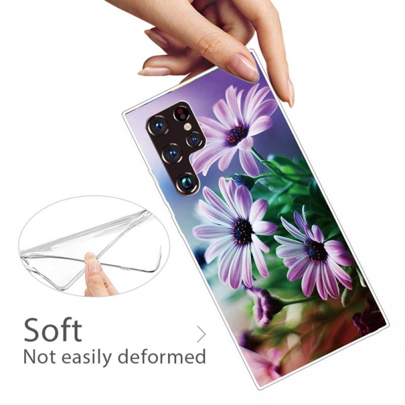 Kuori Samsung Galaxy S22 Ultra 5G Realistiset Kukat