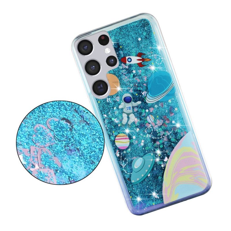 Kuori Samsung Galaxy S22 Ultra 5G Space Glitter
